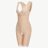 Lace Trim Shapewear with Zipper