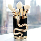 10PCS Snake Pattern Makeup Brush Set