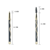 10PCS Snake Pattern Makeup Brush Set