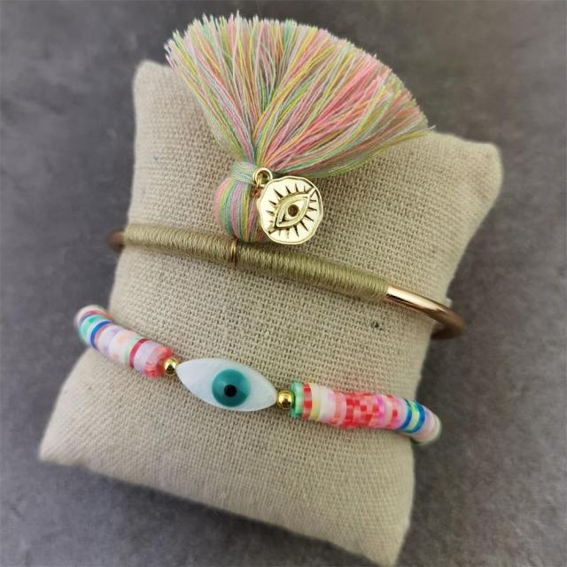 Handmade Lucky Evil Eye Bracelet