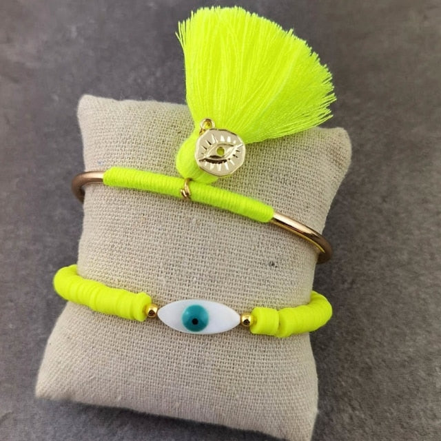 Handmade Lucky Evil Eye Bracelet