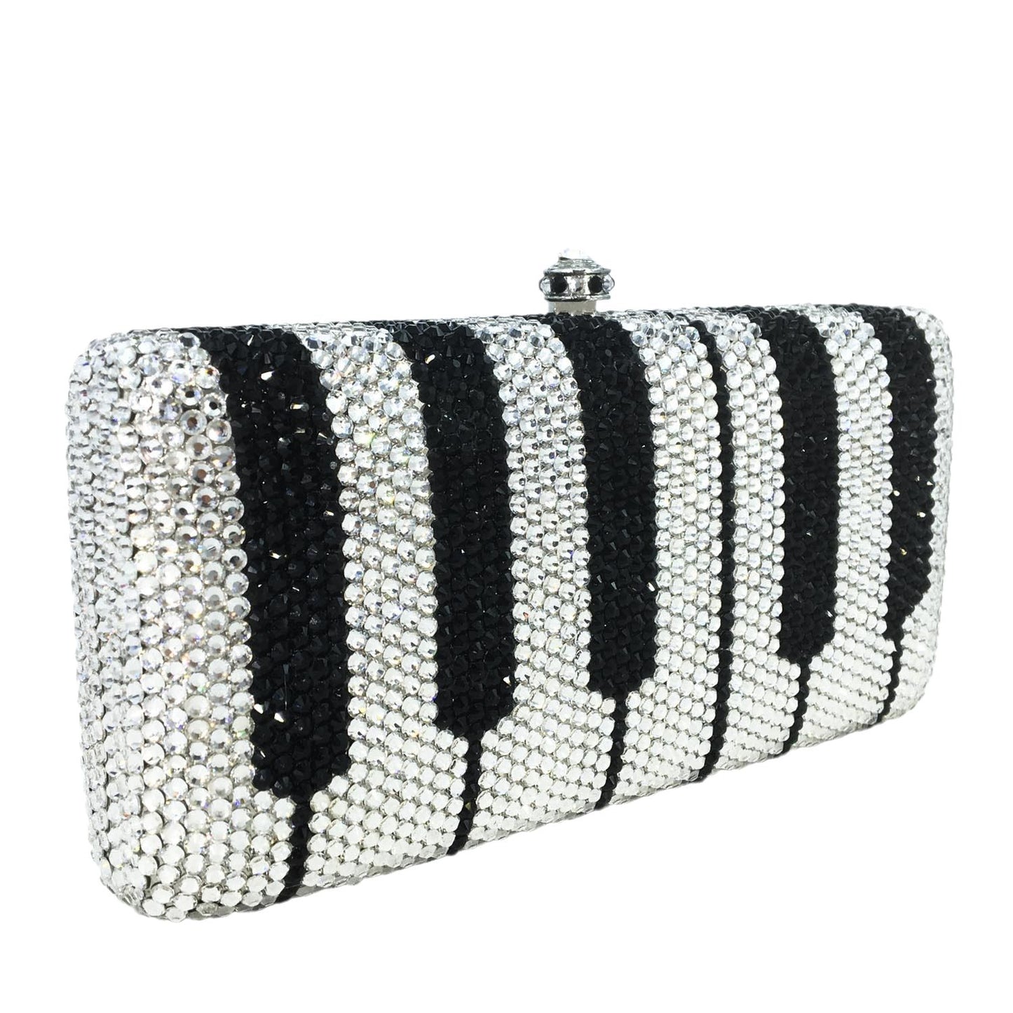 Novelty Piano Keyboard Women Crystal Clutch