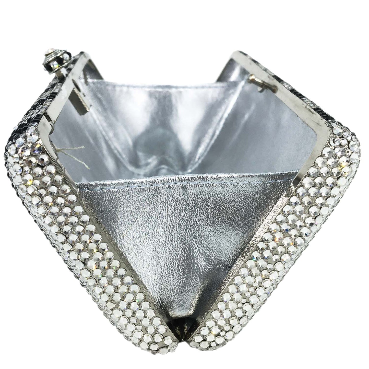 Novelty Piano Keyboard Women Crystal Clutch