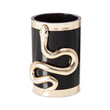 10PCS Snake Pattern Makeup Brush Set