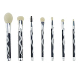 10PCS Snake Pattern Makeup Brush Set