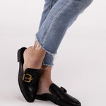 Backless Slide Loafer Shoes