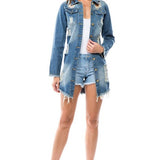 WOMEN FASHION DENIM JACKET