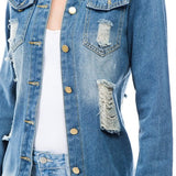 WOMEN FASHION DENIM JACKET