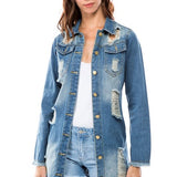 WOMEN FASHION DENIM JACKET