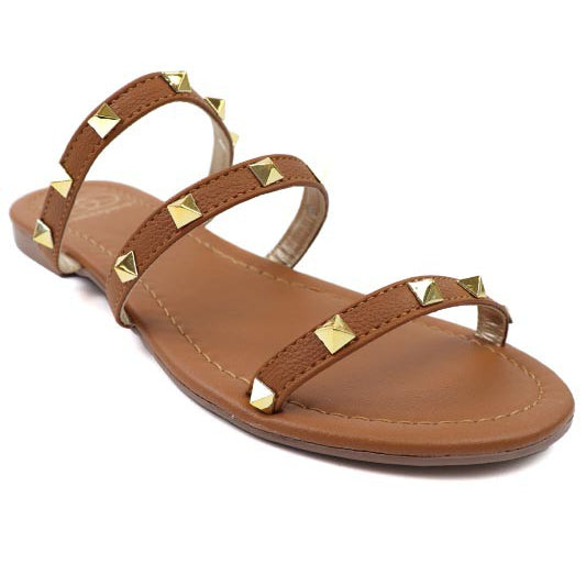 Three strap Studded Sandal