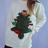 Christmas Tree Long Sleeve Sweater