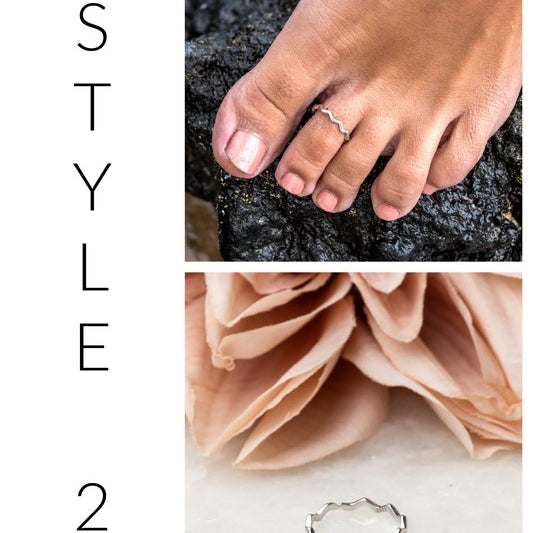 Sterling Silver Toe Rings