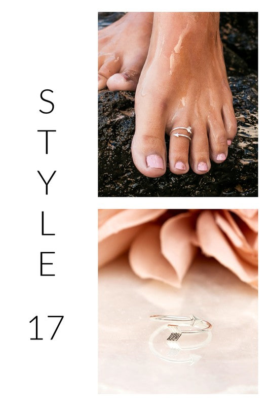 Sterling Silver Toe Rings