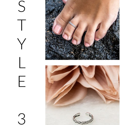 Sterling Silver Toe Rings