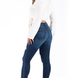 KYLIE SKINNY JEAN IN DARK WASH