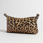 LEOPARD SADDLE SHOULDER BAG