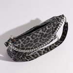 LEOPARD SADDLE SHOULDER BAG