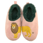 Women's Cozy Lion Slippers