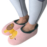 Women's Cozy Lion Slippers