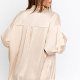 Satin Oversized Shirt