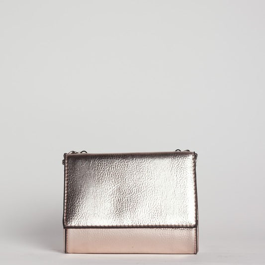 METALLIC CROSSBODY BAG