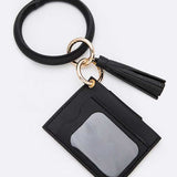 Rhinestone ID Card Convertible Wallet