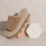 OASIS SOCIETY Ivy - Espadrille Platform Slide