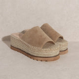 OASIS SOCIETY Ivy - Espadrille Platform Slide