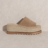 OASIS SOCIETY Ivy - Espadrille Platform Slide