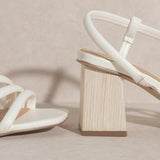 OASIS SOCIETY Ashley - Wooden Heel Sandal