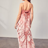 Tie-Dye Cami Maxi Dress