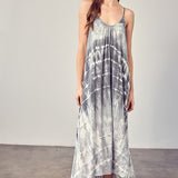 Tie-Dye Cami Maxi Dress