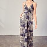 Paisley Printed Cami Jumpsuit