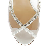 Camarine Clear Stiletto Sling-back