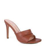 3RD DIVORCE Pleated Strap High Heeled Sandal