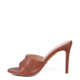 3RD DIVORCE Pleated Strap High Heeled Sandal