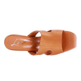 PDA High Heel Platform Croc Sandals