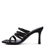 Strappy PLATFORM HEELED SANDALS