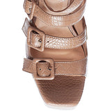 LONDON RAG SAROUCHI CAGED HIGH HEEL BUCKLE SANDAL