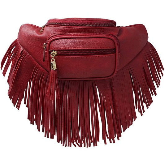 Fashion Fringe Tassel Fanny Pack Waist Bag