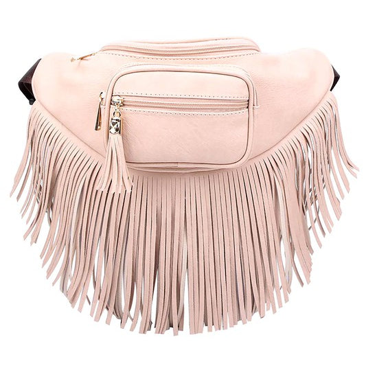 Fashion Fringe Tassel Fanny Pack Waist Bag