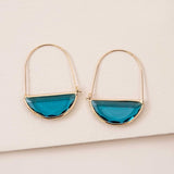 Glacier Hoop Earrings