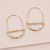 Glacier Hoop Earrings