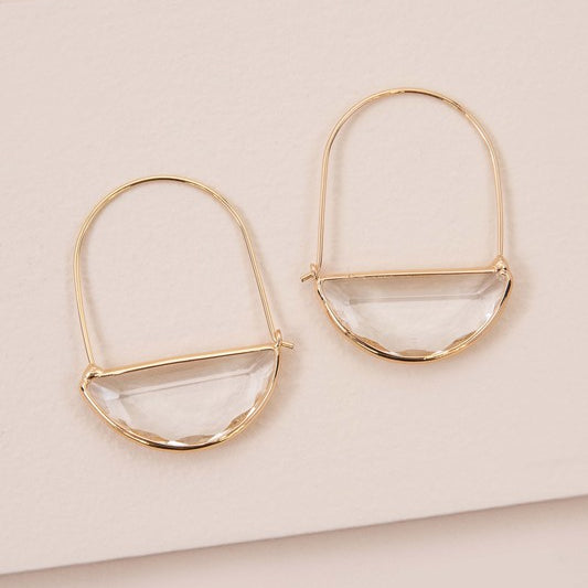 Glacier Hoop Earrings