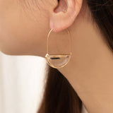 Glacier Hoop Earrings