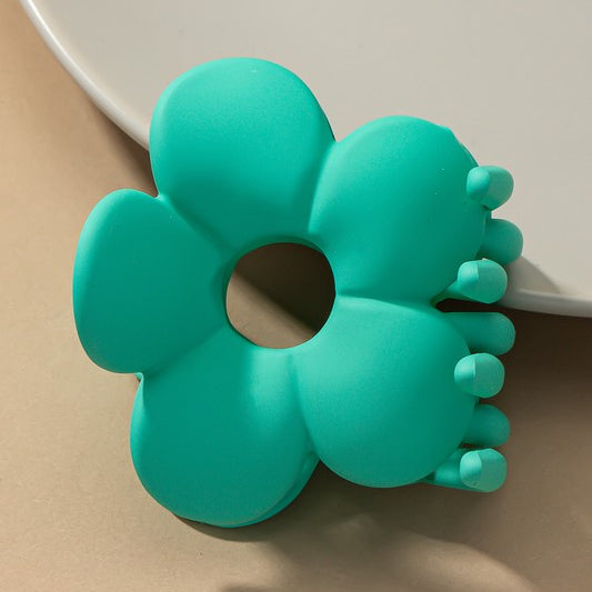 large flower hair claw clip