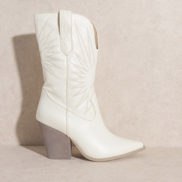 OASIS SOCIETY Emersyn - Starburst Embroidery Boots