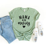Mama In The Making Short Sleeve Graphic Tee
