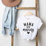 Mama In The Making Short Sleeve Graphic Tee
