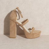 Oasis Society Raelynn - Suede Platform Heels